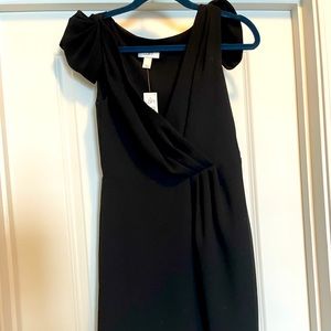 Ann Taylor Loft dress. Size 0. NWT! Black with Side zip.